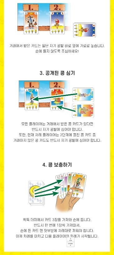 Bohnanza Board Game Korean KOREA BORAD GAMES