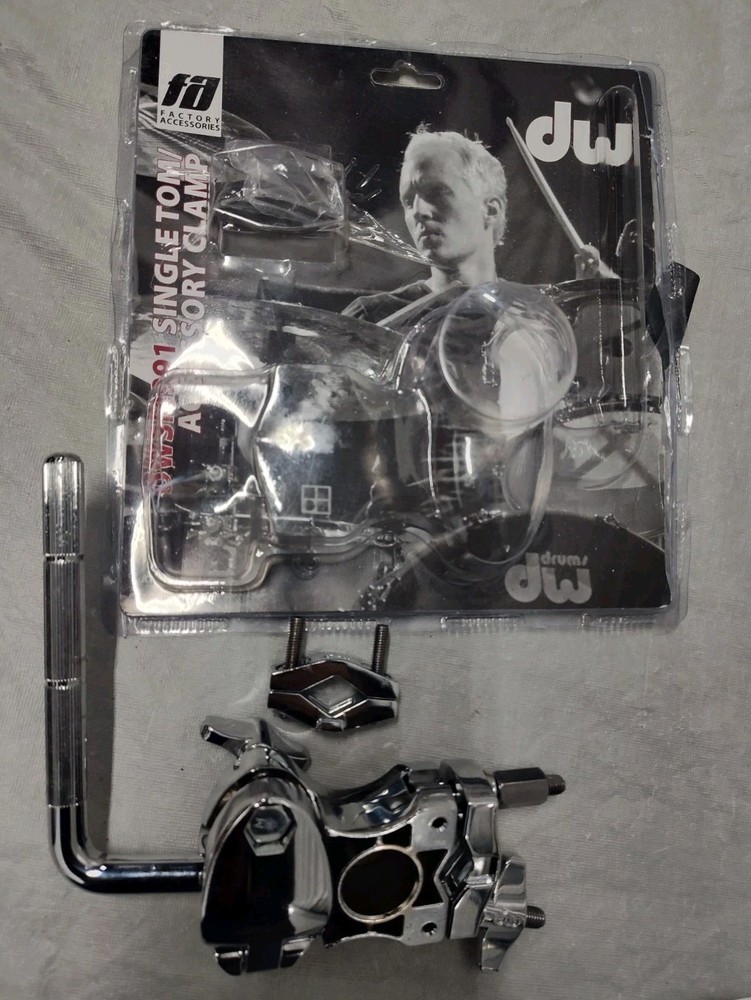 OPEN BOX Dw Drum DWSM991 Single Tom Accessory Clamp Mounting Bracket Memory Lock