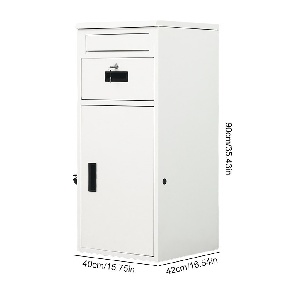 Package Delivery Box Waterproof Package Drop Container for Home Office Apartment