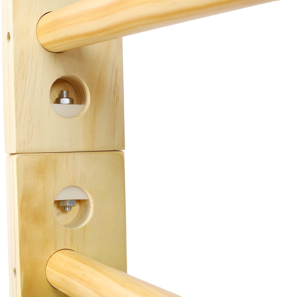 Swedish Ladder Stall Bars Set Adjustable Pull-up Bar for Therapy Gymnastics