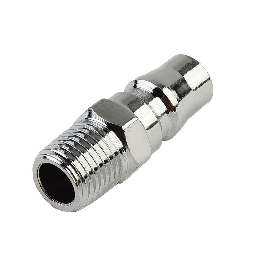 Thread Adapter Air Fitting Coupling Silver Thread (20PM) W:15 H:15 L:50