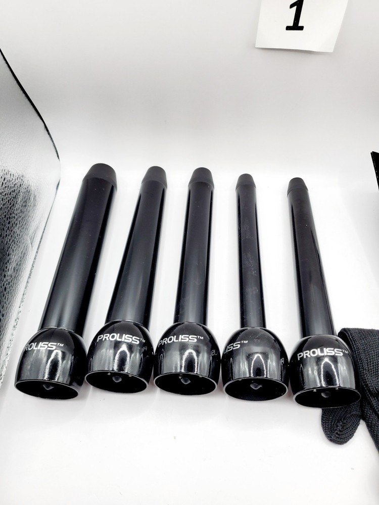 Proliss Diamond Collection 5P Clipless Curling Set Interchangeable Barrels ONLY