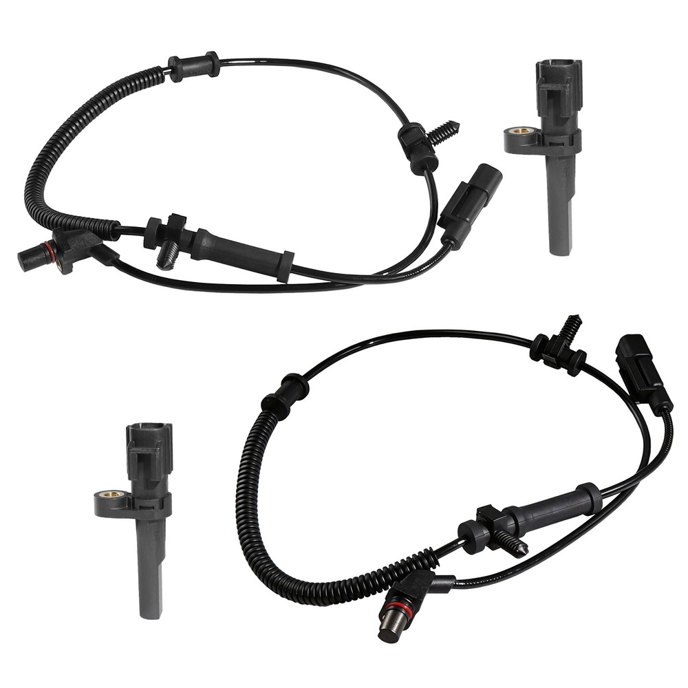 4x Front and Rear ABS Wheel Speed Sensor for Dodge Ram 1500 2010 Ram