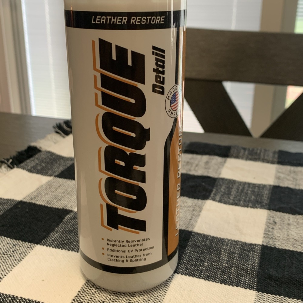 Torque Detail Leather Restore Read 90% Full !!!
