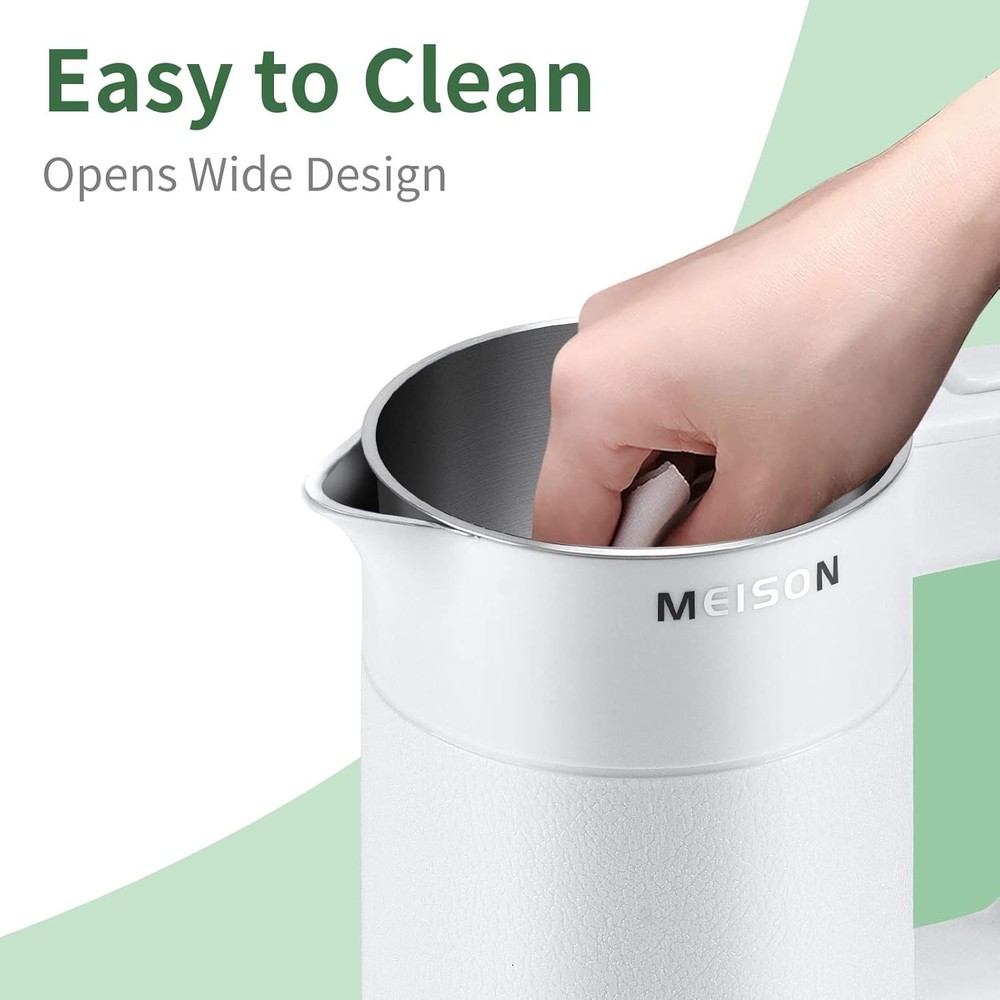 Portable Cool Touch 0.6L Electric Kettle – Auto Shut-Off & Durable Design