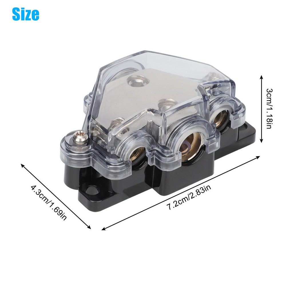 2pcs Durable Zinc Alloy Construction Distribution Block High Quality