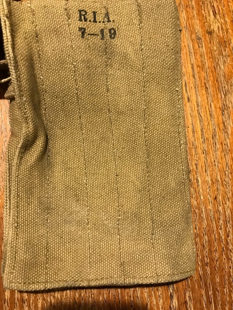 Original WW1 Pederson Device Magazine Pouch