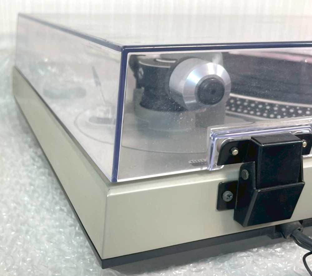 Technics SL-1500 Direct Drive Turntable Silver Vintage Tested