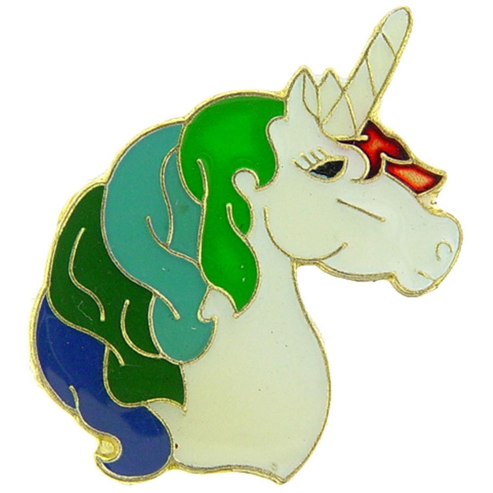 Unicorn Pin 1"