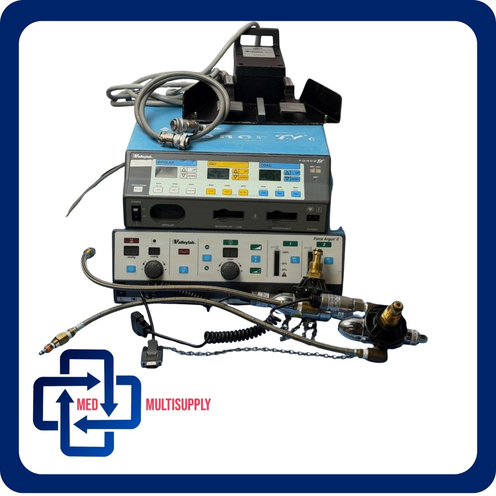 ValleyLab Force FX C / Argon II 20 Gas Delivery Unit II