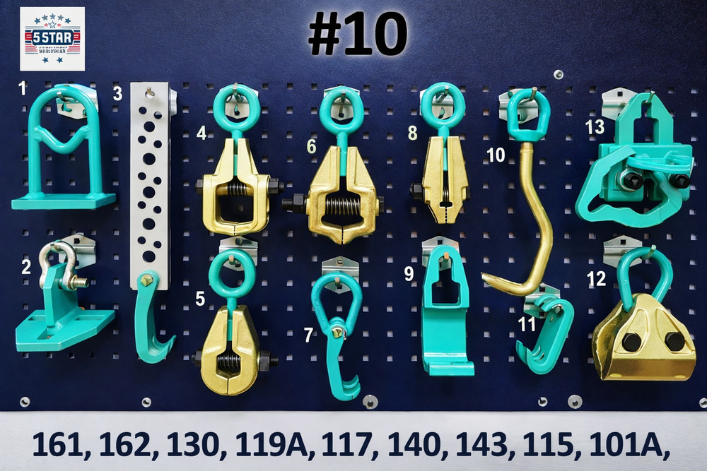 SET#10 HEAVY DUTY AUTO BODY FRAME MACHINE PULLING TOOLS AND CLAMPS SET MEGA PACK