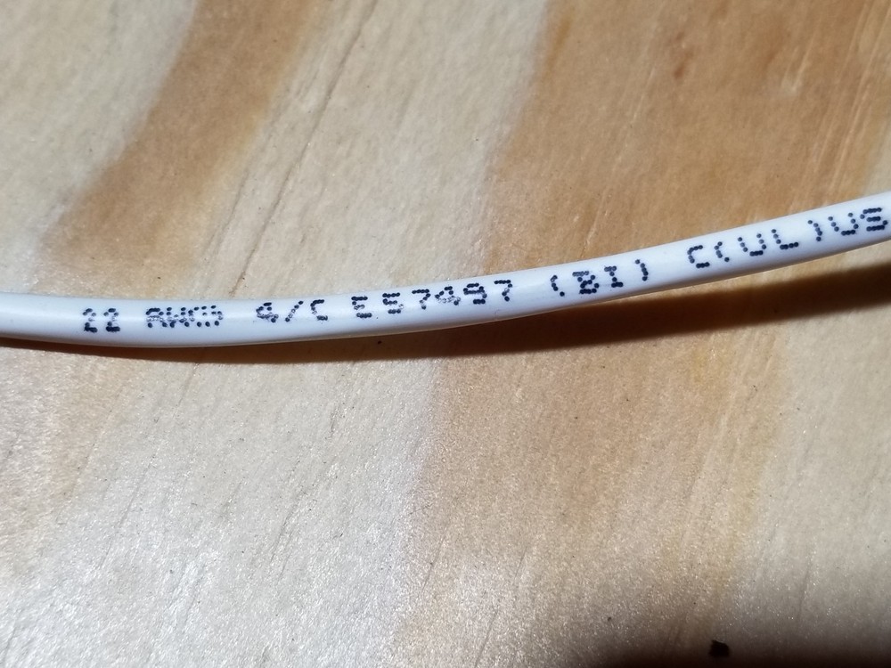 Southwire/Tappan 22/4C Stranded Security/Control Cable Plenum White /100ft