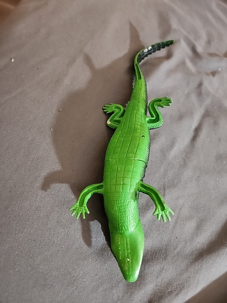 Plastic Crocodile Figure