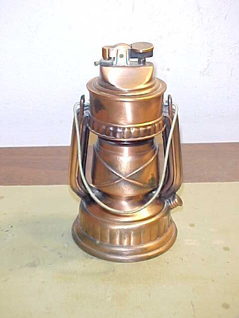 Vintage  Heavy Novelty Lantern Cigarette Lighter