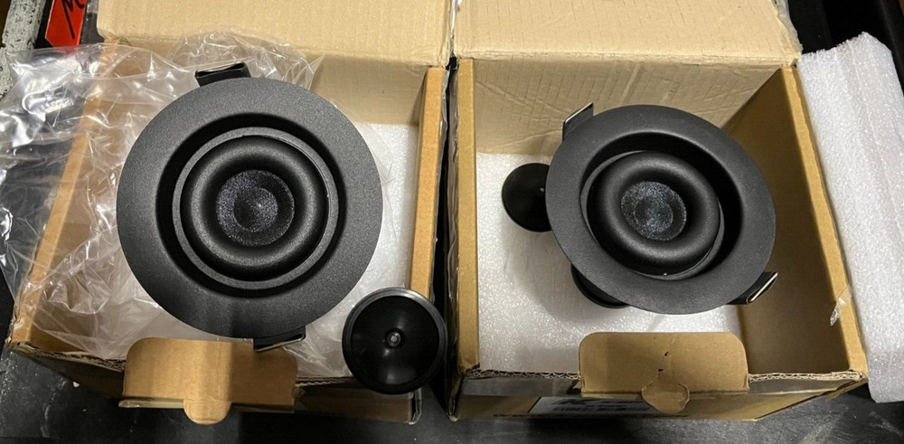 K-array KT2C Ceiling Speakers, Black, Lot of Two