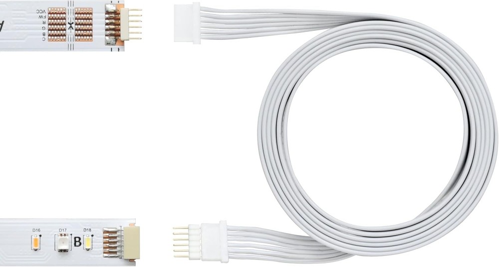 Extension Cable for Philips Hue/Solo Lightstrip 3.3ft, 2 Pack, White - Micro ...