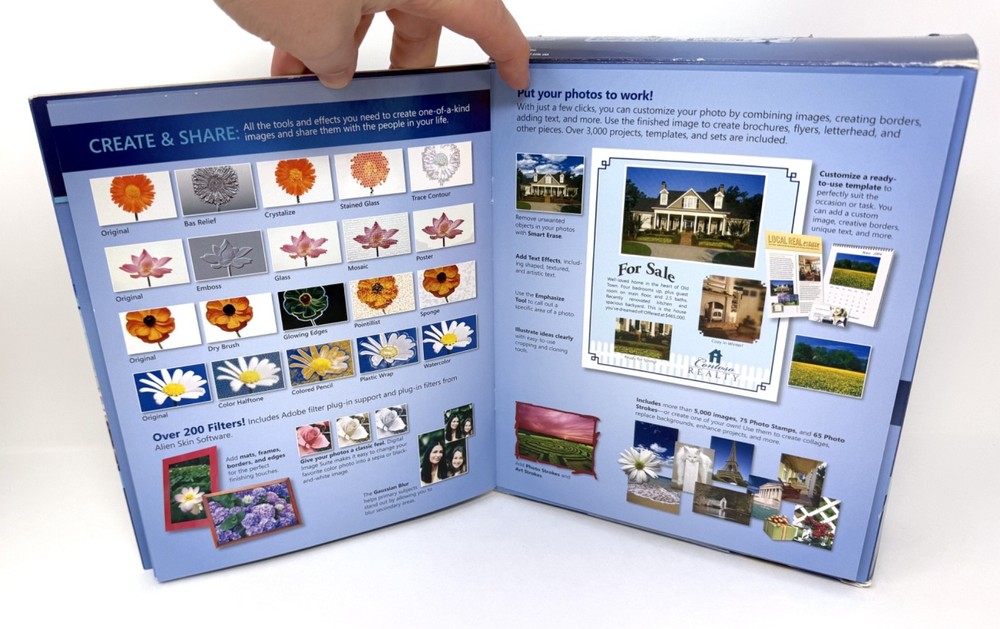 Microsoft Digital Image Suite 10 DVD & User's Manual - For Windows XP 2000 ME 98