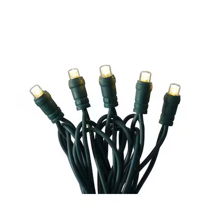 Stringlights, 25Ft, Button, 50Leds, Wrmwht,  60Rg12