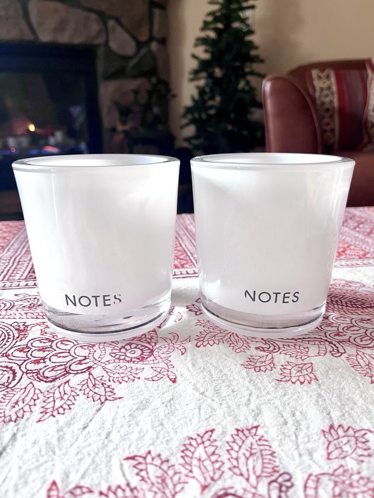 NOTES Starter Candle Making Refillable Glass Jars