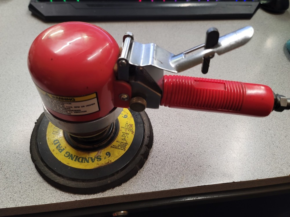 MAC TOOLS # AS406 6” DUAL ACTION RANDOM ORBIT SANDER - TESTED/WORKING