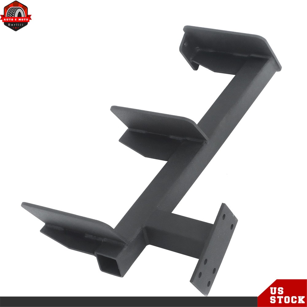 1 PCS Universal 3 Step /Triple Step Boat Trailer Steps W/Handle Black