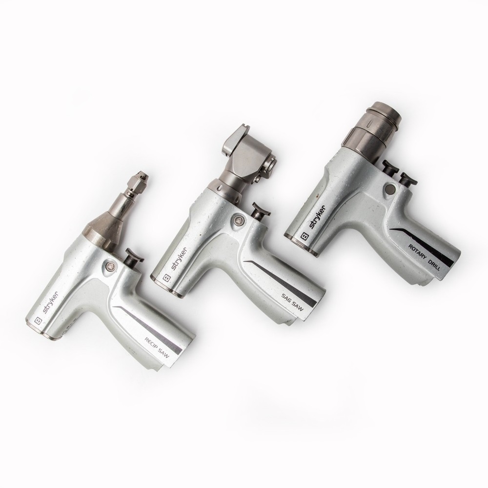 Stryker System 8 Large Bone Drill Set 8205, 8206,