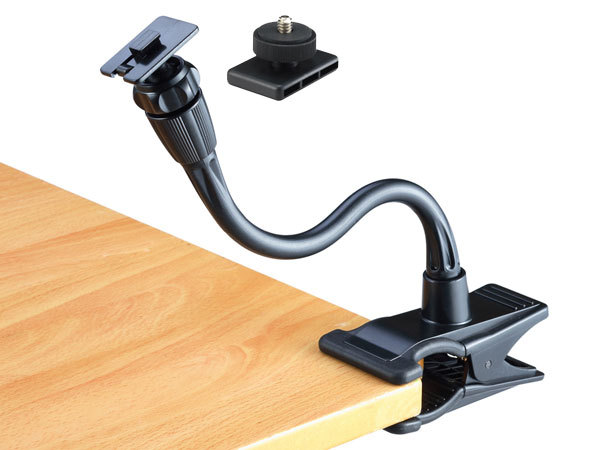 ME-DC1+ME-CLP: 12" Clamp Mount w/ Quick Release for Compact Digital Camera