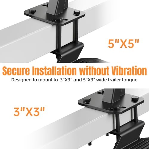 Heavy Duty Boat Trailer Steps, 500lbs Load Capacity 3 Steps Boat Trailer Steps