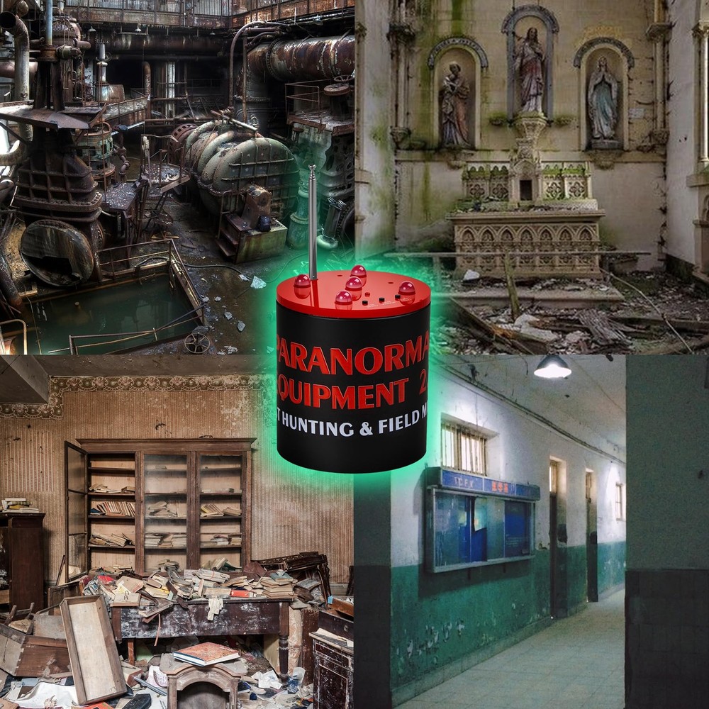 Advanced Ghost Hunting Equipment with Temperature Deviation Detection and...