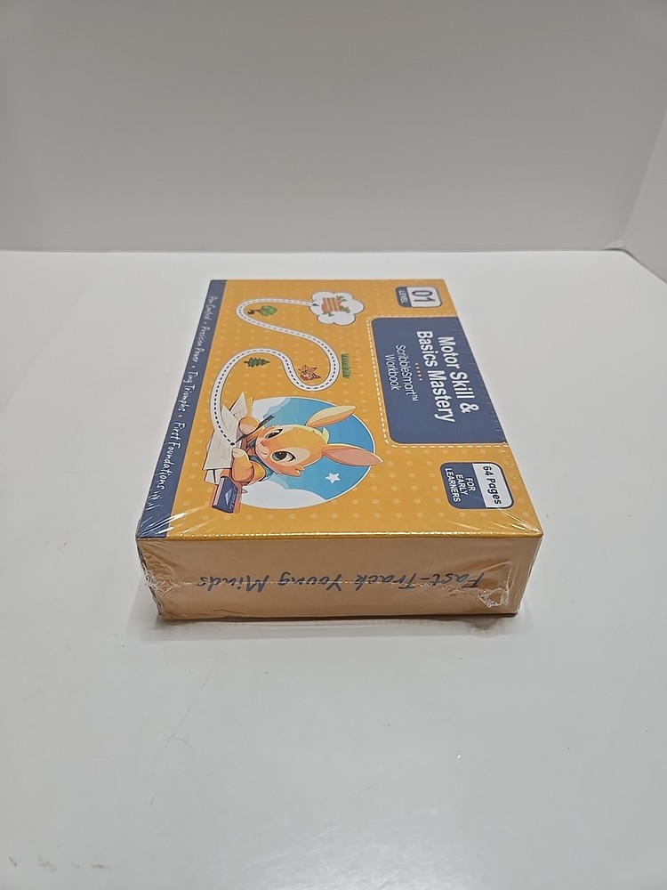 Little Curious Minds ScribbleSmart Workbook Level 1 Motor Skill & Basics Mastery