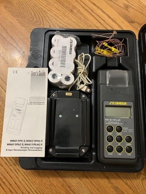 Omega Temperature Data Logger Model HH611PL4C