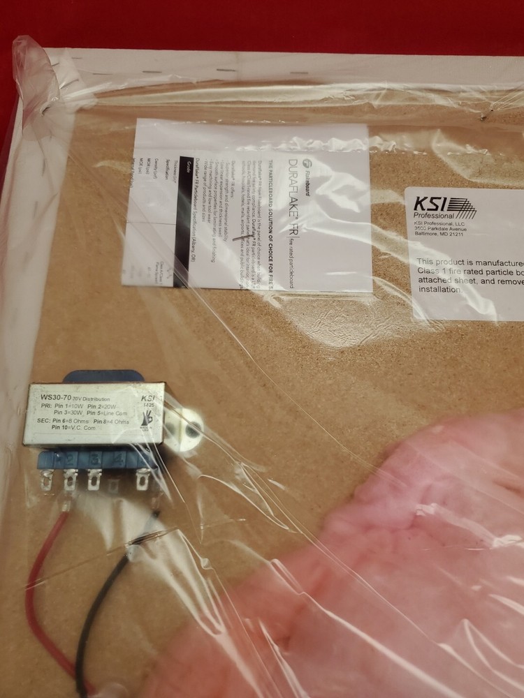 Polycom KSI 24"×24" Ceiling Mount LoudSpeaker Speaker 801-C-FR