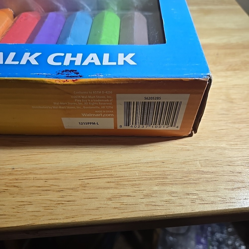 Play Day Ultimate Sidewalk Chalk Set 52 Pieces