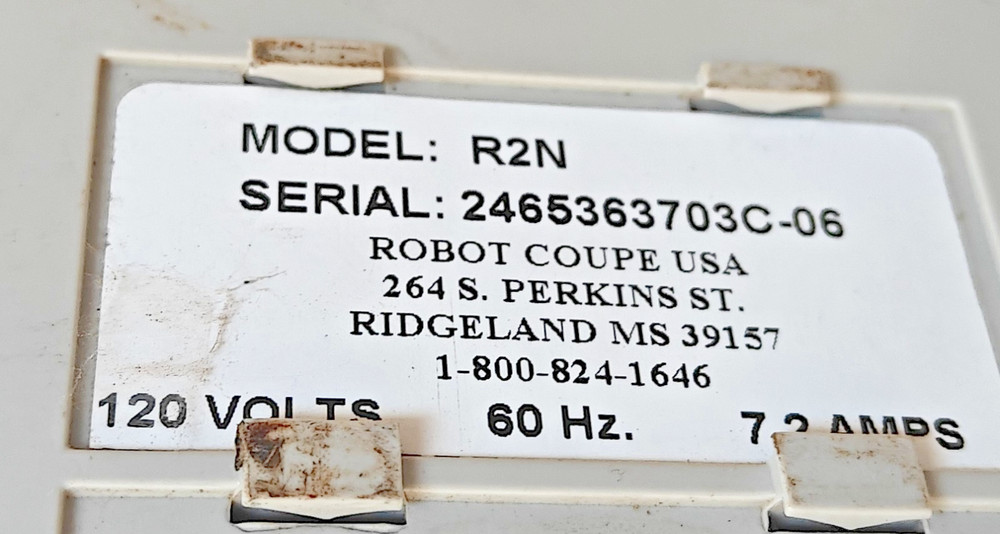 Robot Coupe R2N Combination Food Processor