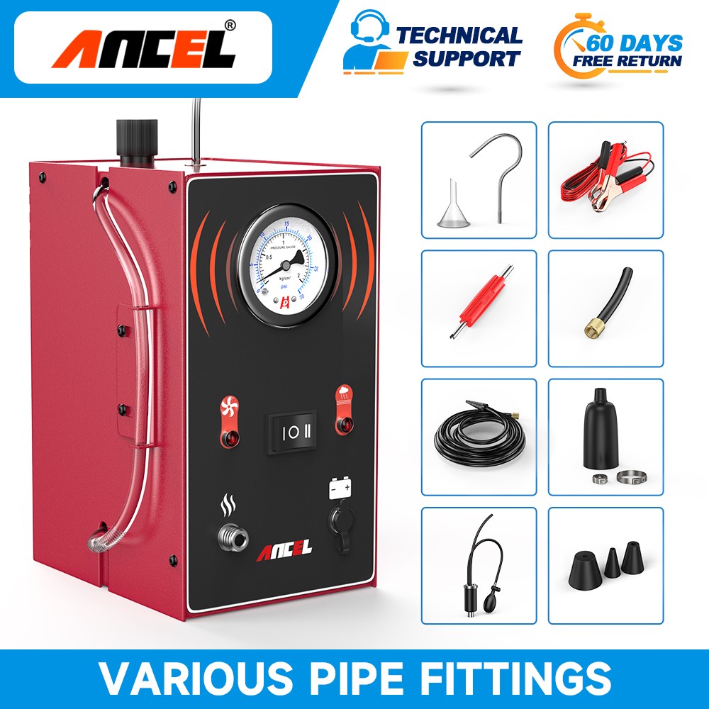 ANCEL S200 Auto EVAP Smoke Machine Pipe Diagnostic Test Vacuum Leak Detector