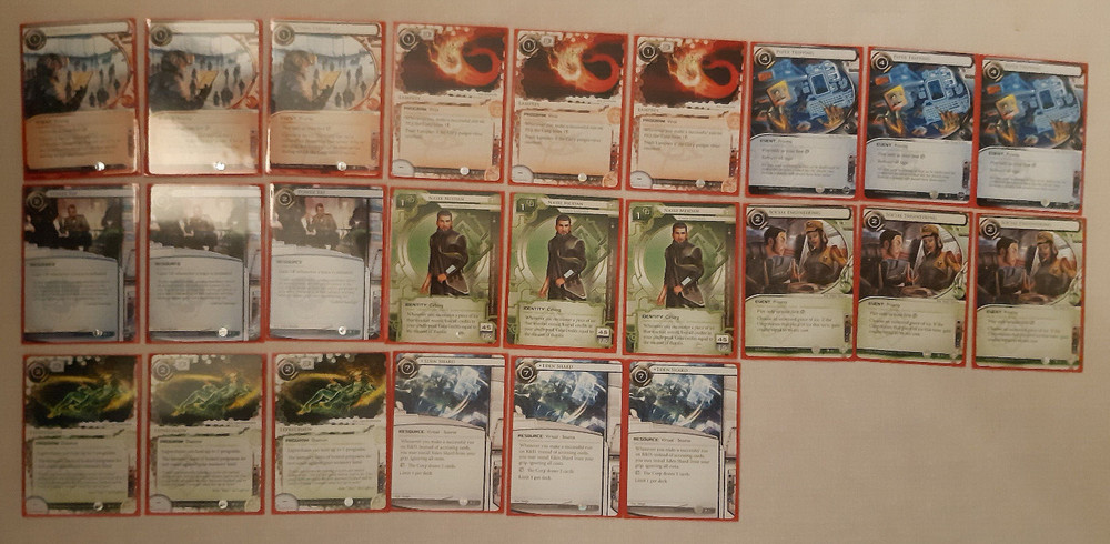Android Netrunner, Upstalk, Lunar Cycle data pack, cards+leaflet, ENG