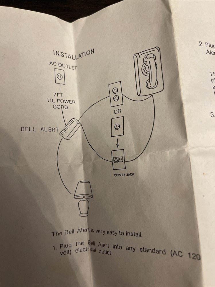 Philmore TEC42 Telephone Flasher & Bell Ringer Controller For Table Lamp or Bell