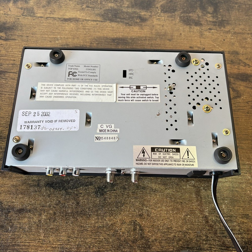 Vintage Coolbox Avenger Universal Cable Unscrambler