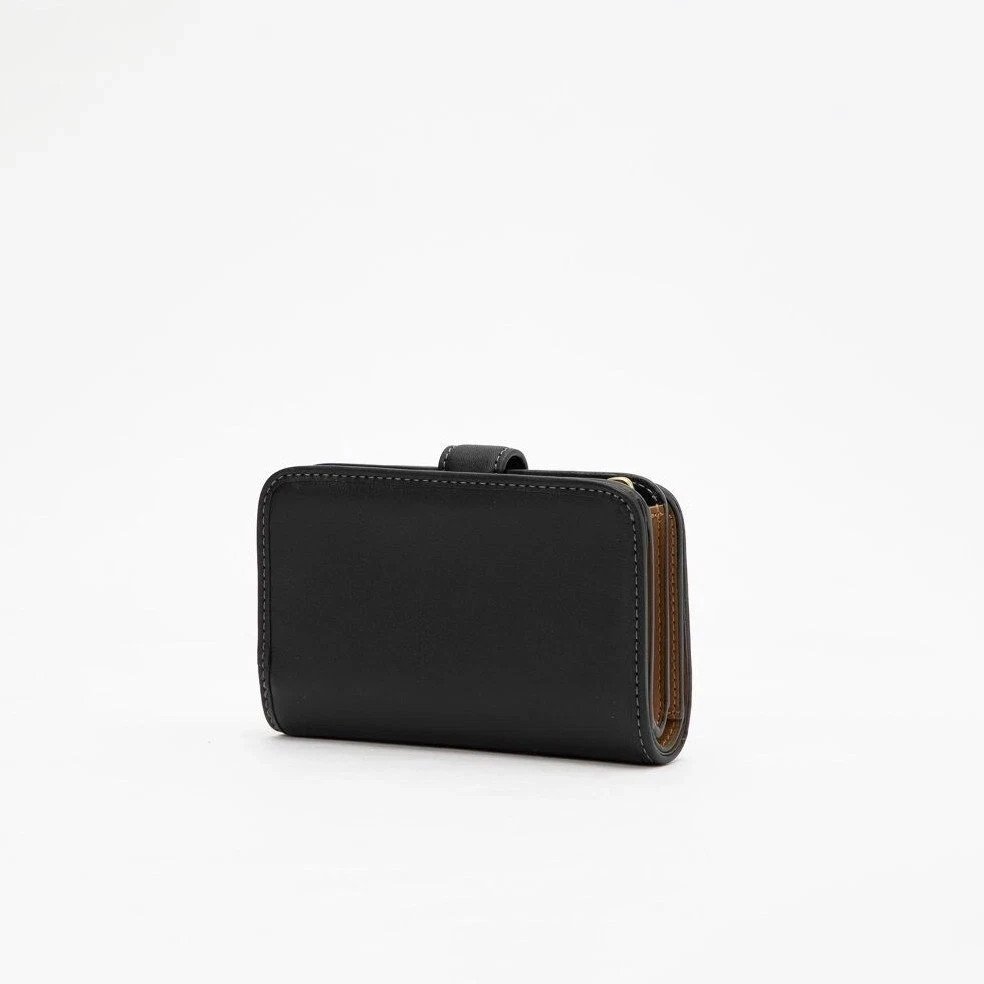 COACH Tabby Medium Wallet Leather Black CA193 outlet New