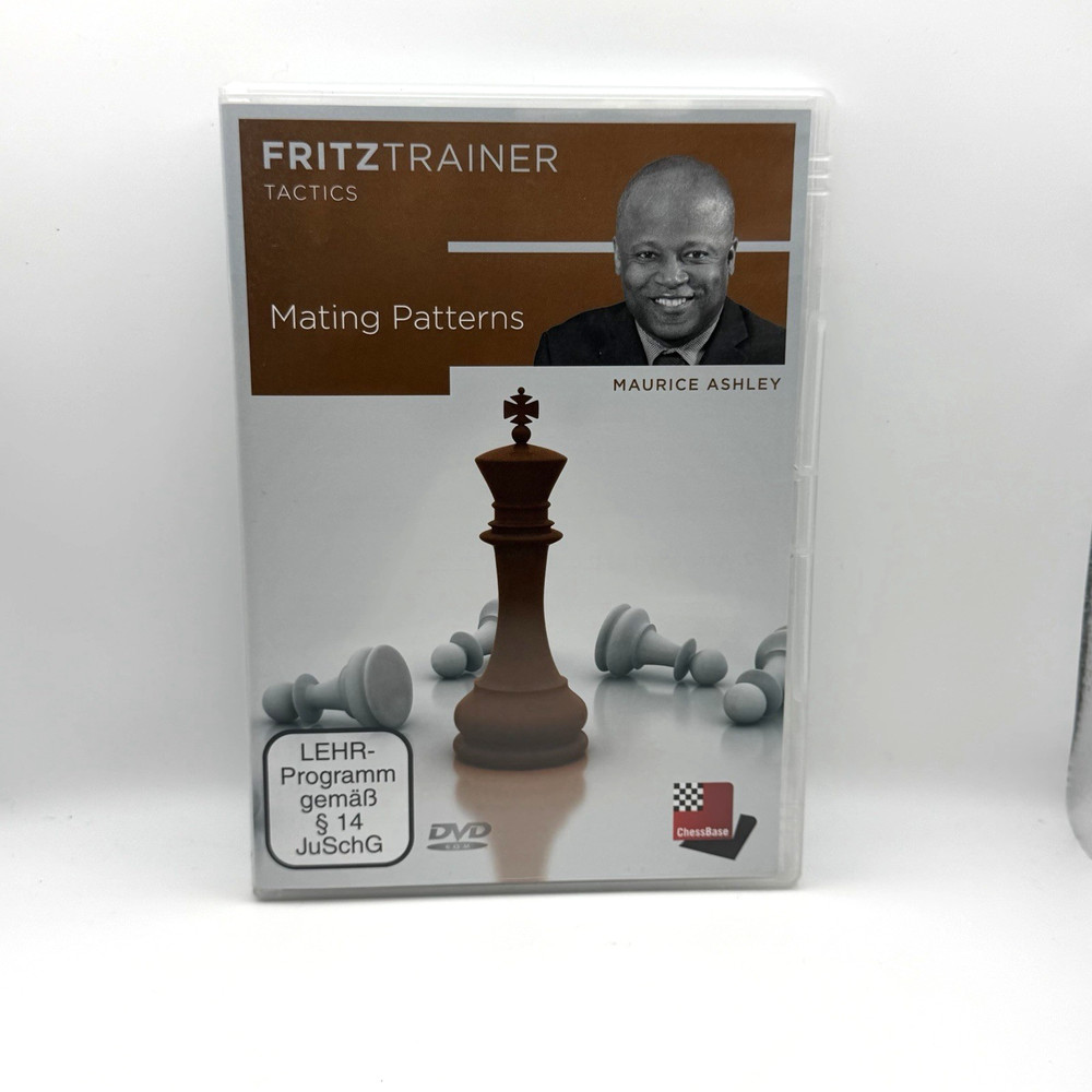 Fritz Trainer Mating Patterns Maurice Ashley - Chessbase PC DVD-ROM