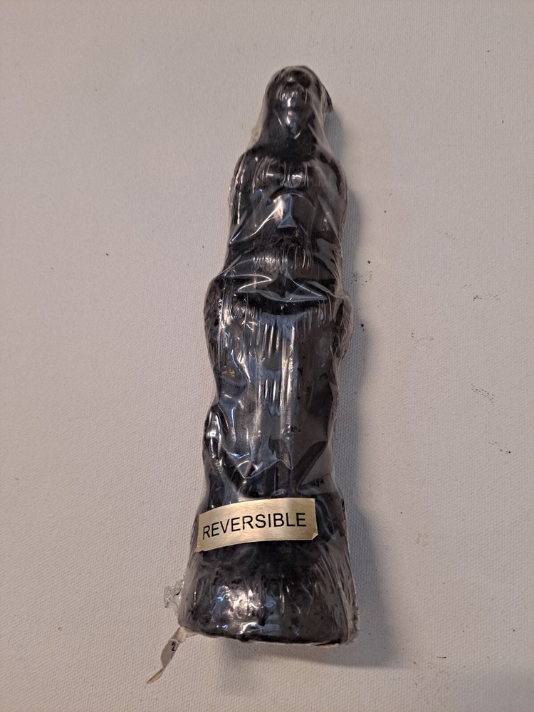 7.5x2x2 Black Female Figurine Spell Candle