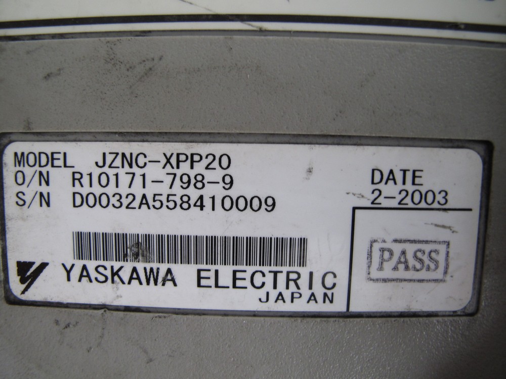 YASKAWA JZNC-XPP20 TEACH PENDANT