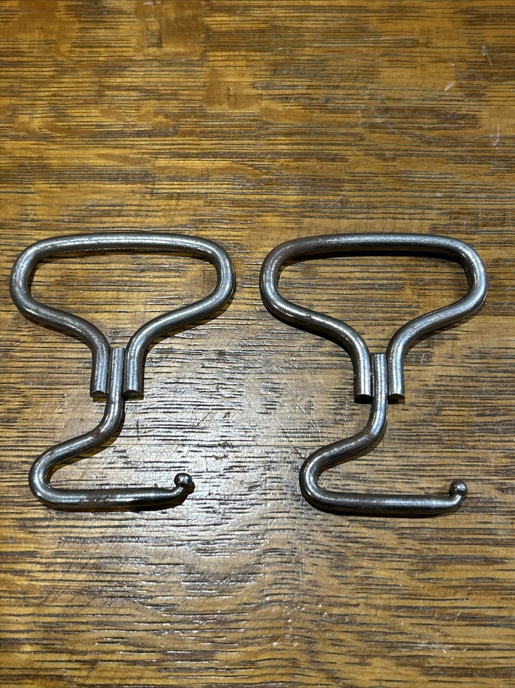 German WW2 Folding Boot Hooks Pull-Ons Pair