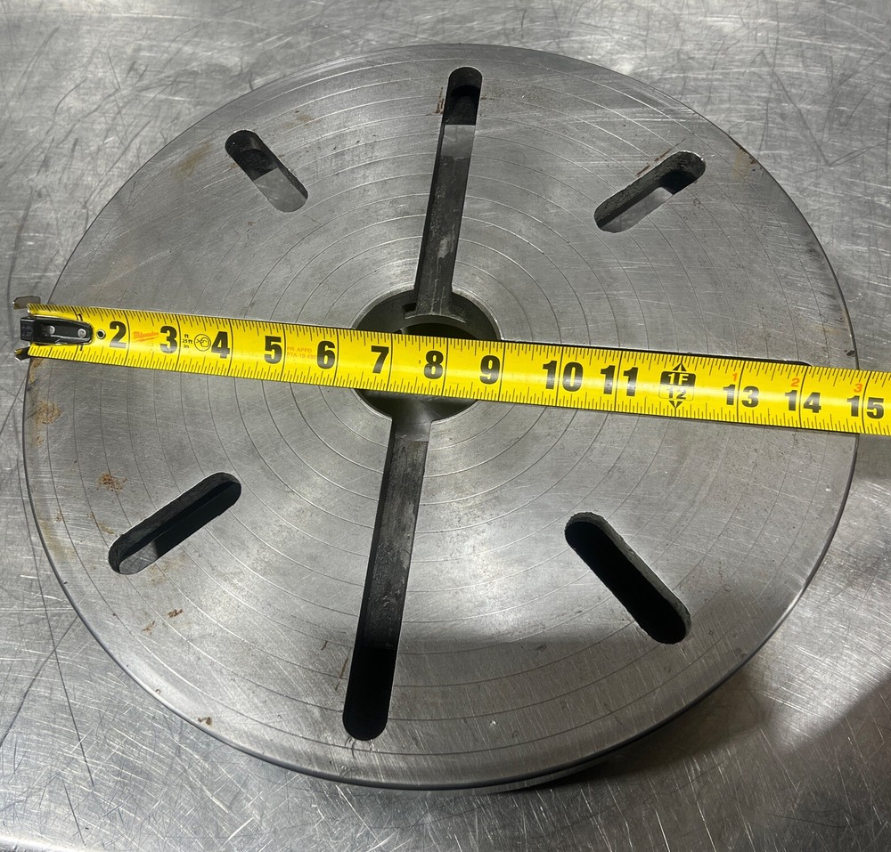 Vintage 15” Lathe Faceplate