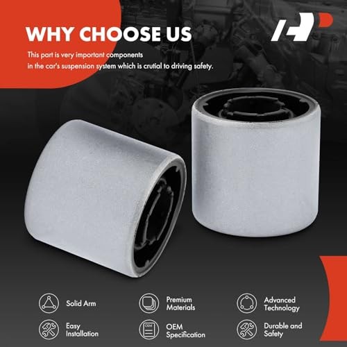 2 x Front Control Arm Bushing Kit, Compatible with Mini Cooper 2007-2015