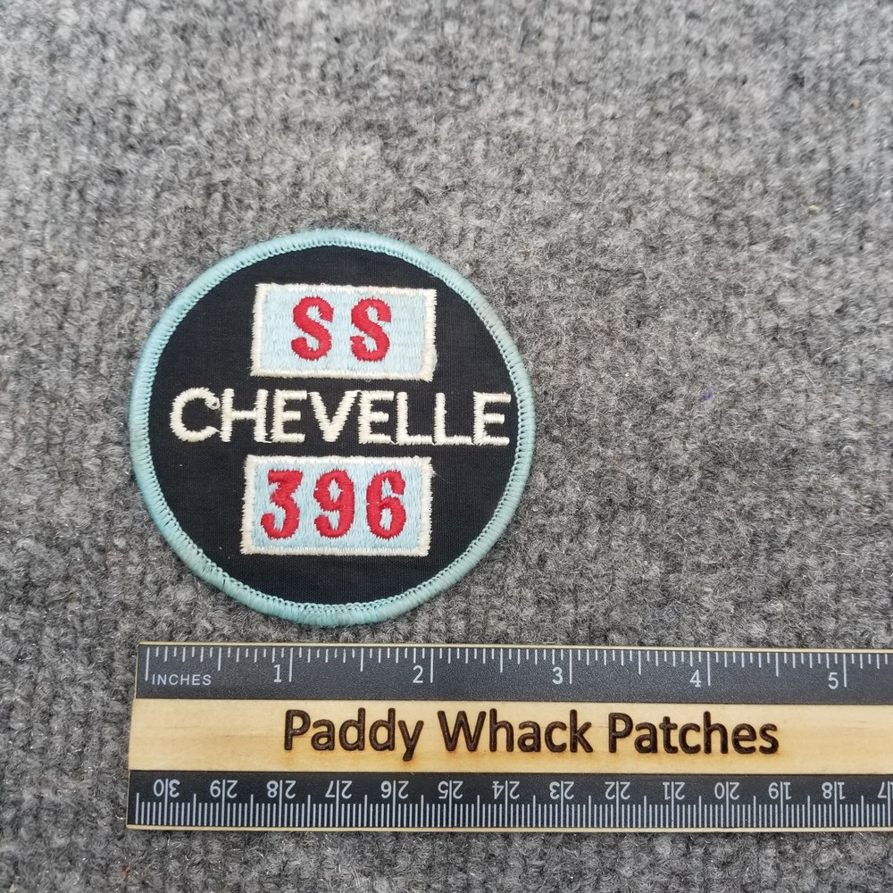 Vintage Chevelle SS 396 Patch Car Auto 80s K5