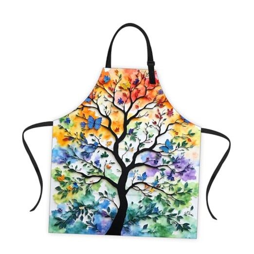 Apron Adjustable Waterproof with Two Deep Pockets Wowen men for Summer BBQ 74
