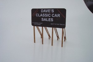 Osborn Model Kits 3024 N Scale Standard Billboard