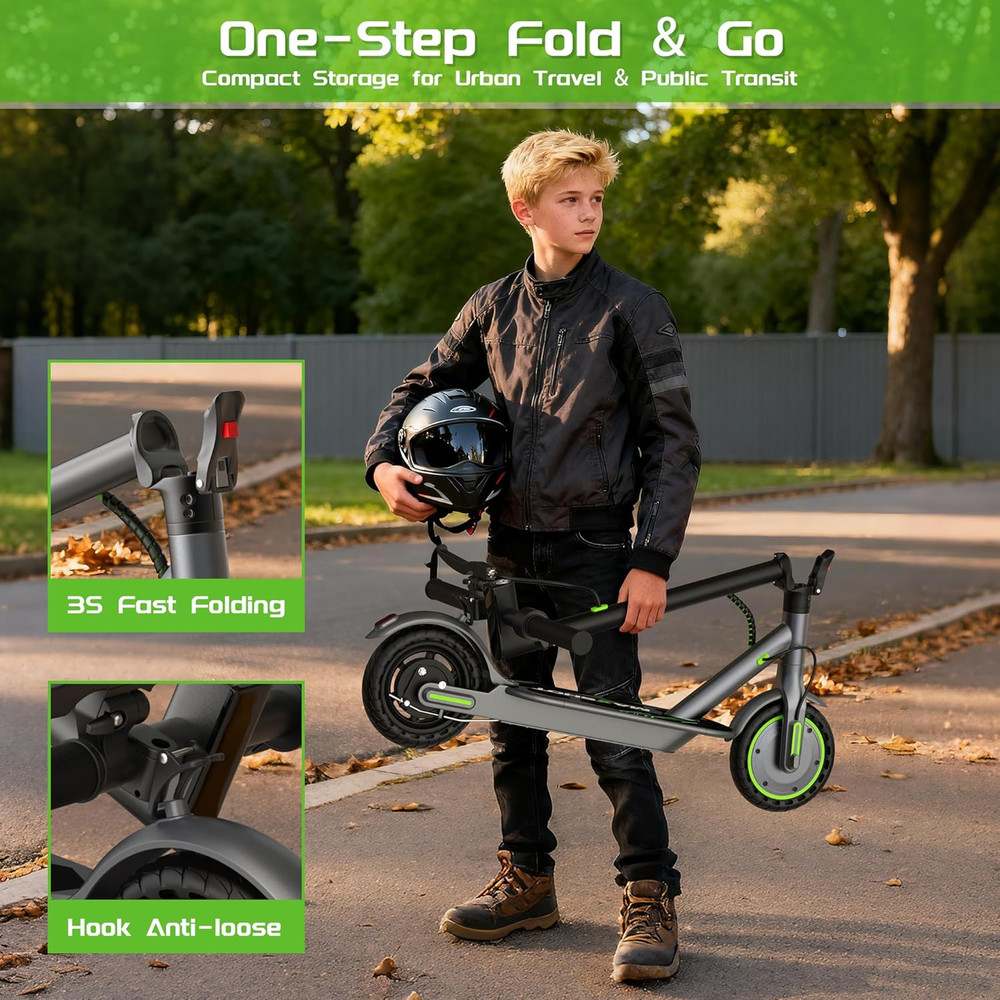 Electric Scooter for Adults 22MPH Long Range Foldable E-Scooter