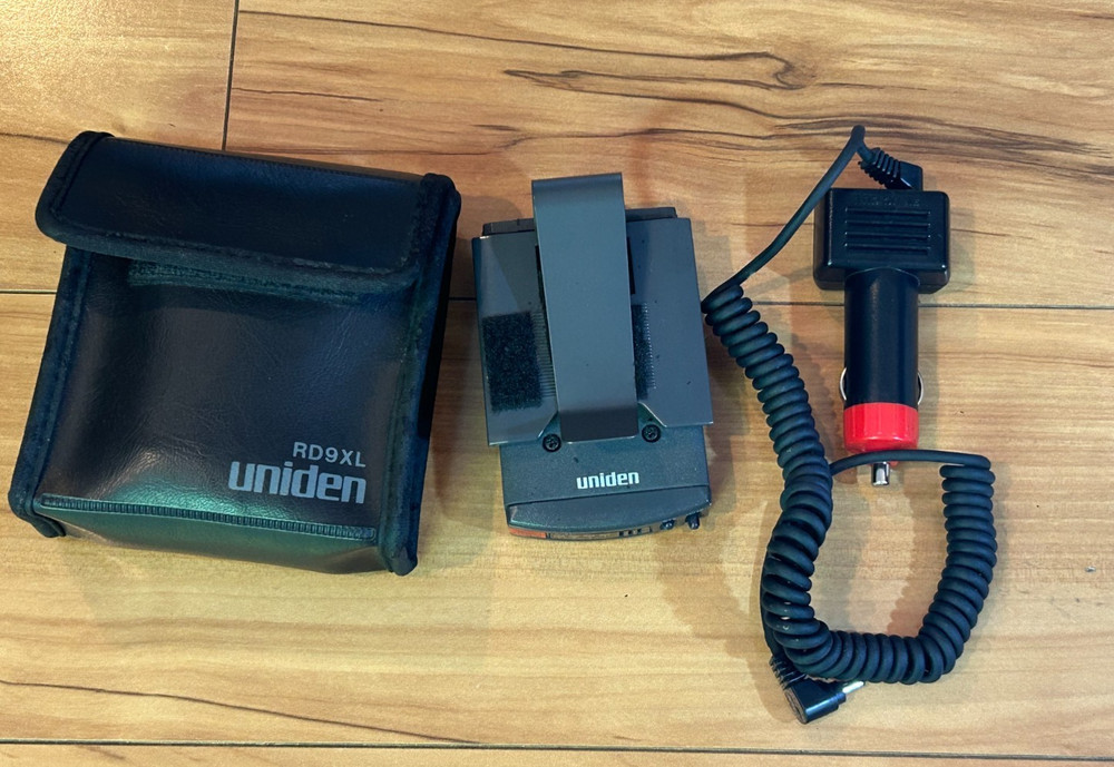 Uniden RD9XL Radar Detector with Hook & Loop Mount